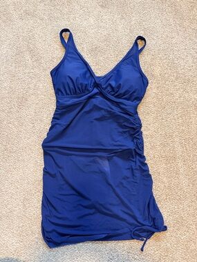 Blue Swim Dress NWT